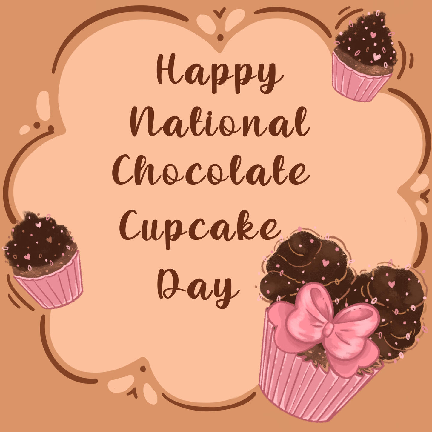 Cupcake Social Media piece